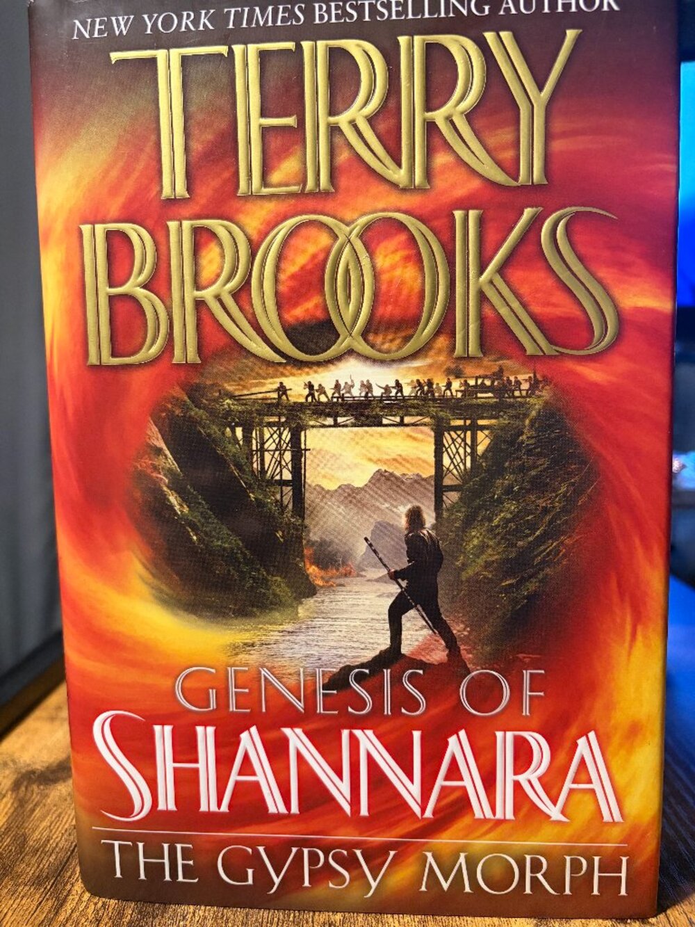 ⚔️ Terry Brooks Epic Fantasy Novel: The Gypsy Morph Hardcover First Edition